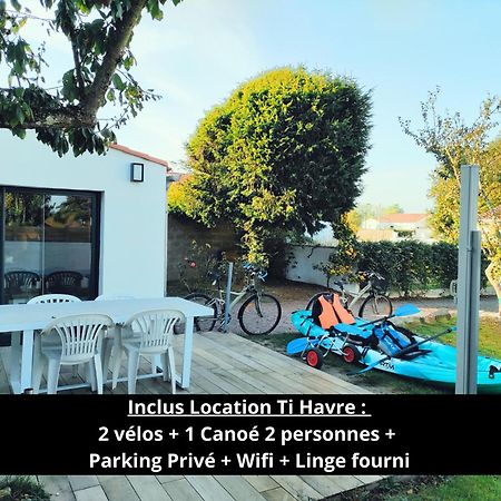 Maison Ti Havre Avec Jardin Prive Dans Village De Pecheurs A Brem Sur Mer ! Εξωτερικό φωτογραφία